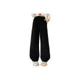 Black Fleece-Lined Pants  
Черные штаны с флисовой подкладкой