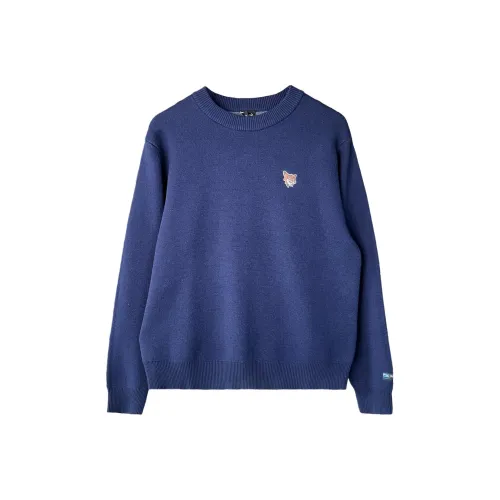 Подкладка Темный Корабельный Синий Мужские Свитера