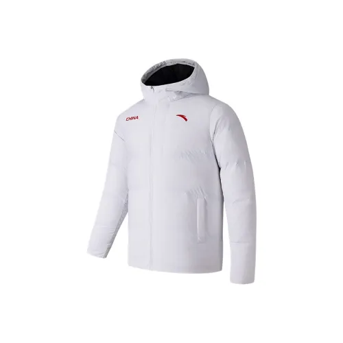 Anta Variety Тренировки Коллекция Пуховик Унисекс Белый