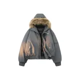 Речной камень серого цвета