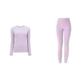 Женский комплект, светлый, темно-фиолетовый