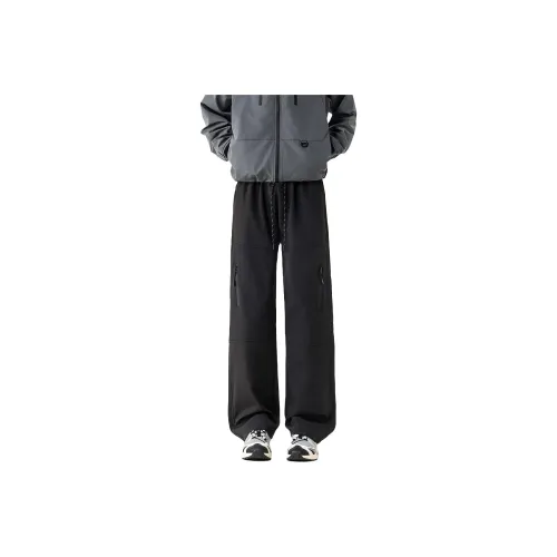 CTIDESTRAW Черный [CT] Мужские Повседневные Брюки