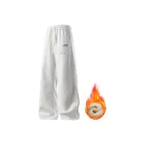 Белый, серый, вереск, флисовая подкладка, съемный бренд, брошь