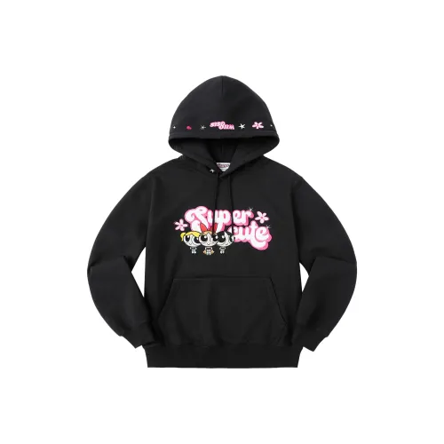 WHOOSIS × The Powerpuff Girls Коллаборационная коллекция Унисекс Свитшоты