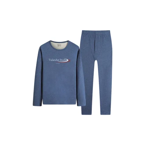 TULANDUO Джинсовый синий Мужской Термокомплекты
