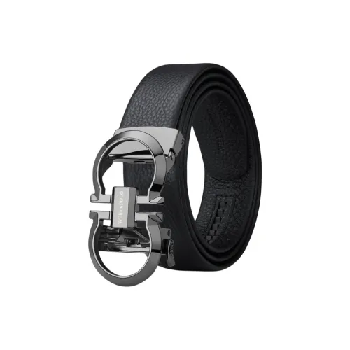 WilliamPOLO Ремни из коровьей кожи Мужской 3,5 см