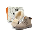 Серый с флисовой подкладкой