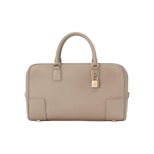 LOEWE Совместное издание Amazona Мягкая с рельефной телячьей кожей через плечо Сумка Женская Песочного цвета