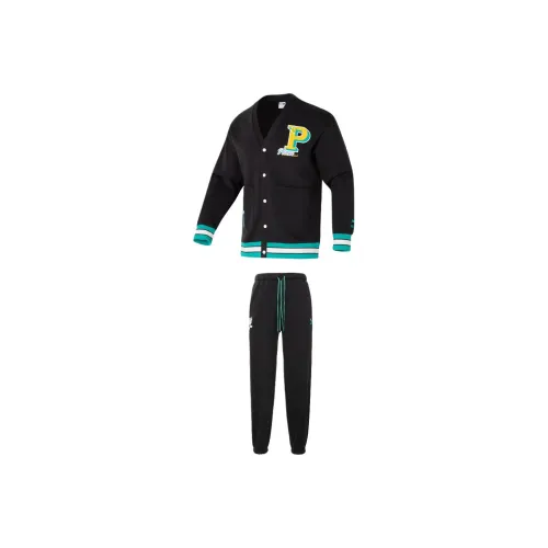 PUMA Комплект Черный Топ + Черный Низ Мужской Повседневная Спортивная Одежда