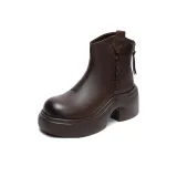 Коричневый с флисовой подкладкой