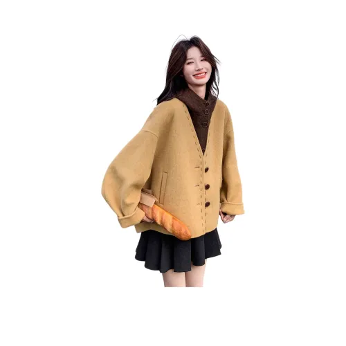 JZWSTUDIO Улучшенный Утолщенный Версия Женские Свитера