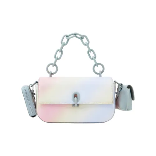 CHARLES KEITH ПУ (полиуретан) Маленькая квадратная сумка через плечо одно плечо маленькая женская