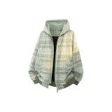 Зеленый, полосы, клетка