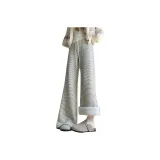 Белый, с флисовой подкладкой, увеличенная длина