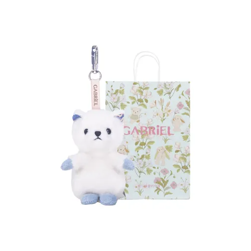 GABRIEL Snowy Дикая природа Explorer Weasel Подвеска Плюшевый Подвеска 10 см Длина корпуса