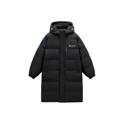 EMINU Черный мужской пуховик