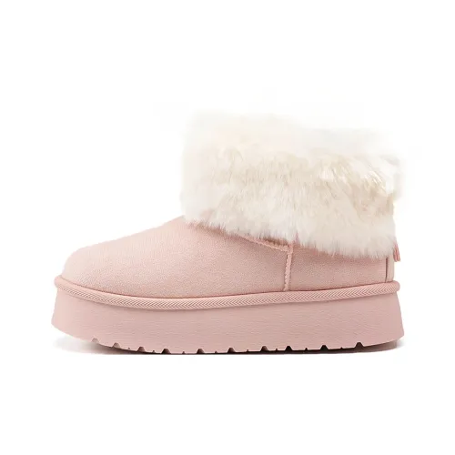 ZUNER Термический Водонепроницаемый Устойчивый к Износу Короткие Снежные Ботинки Женские