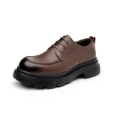 Коричневый, без подкладки