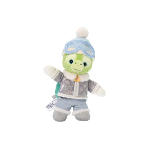 Disney x DISNEYLAND Duffy и Friends Icy Snow Buddy Олу Мел Куклы Плюшевая кукла 21 см Длина тела Шанхай Дисней
