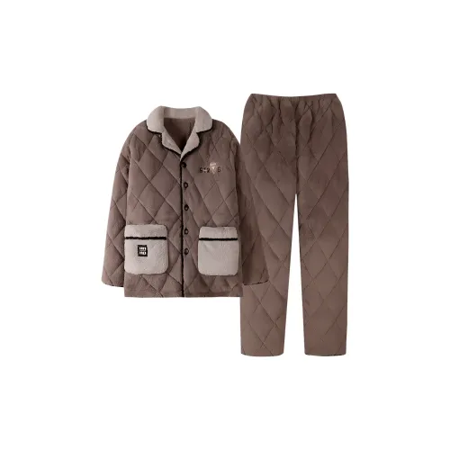 QIAONITONG Изображение Цвет Мужской Пижамный Комплект