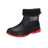 Чёрный Красный (Флисовая подкладка)