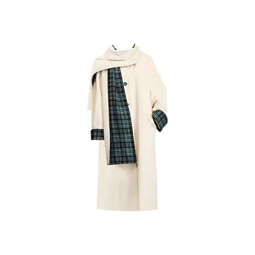 DITB Белый Женский Пальто