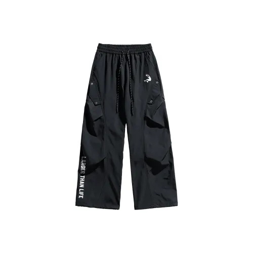 SHAQ Унисекс Повседневные Брюки