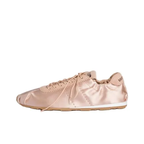 MIU MIU Низкий топ Повседневная обувь Женская Розовая