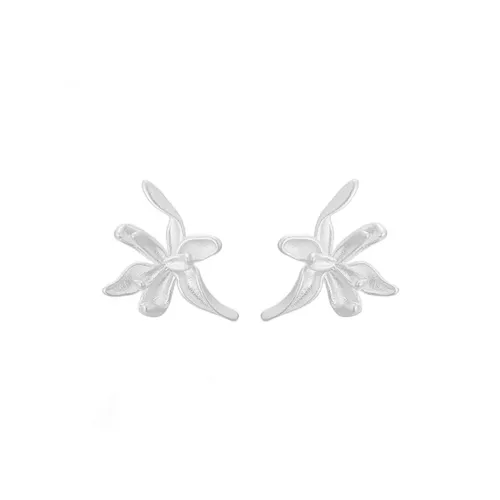 WuliHead Alloy Silver S925 Pin Stud Earrings Women's