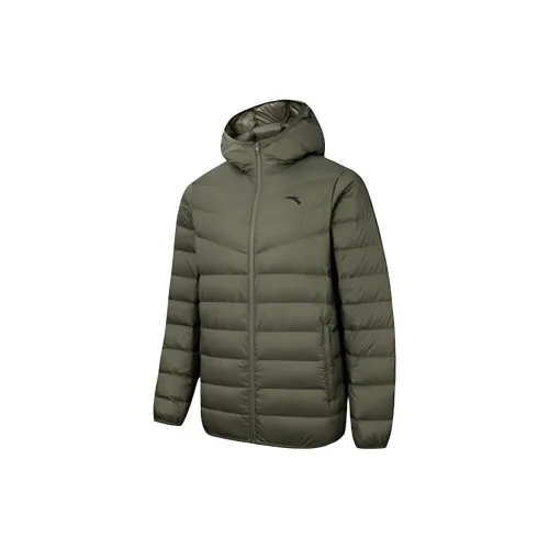 ANTA Пуховик Мужской Withered Сосновый зеленый