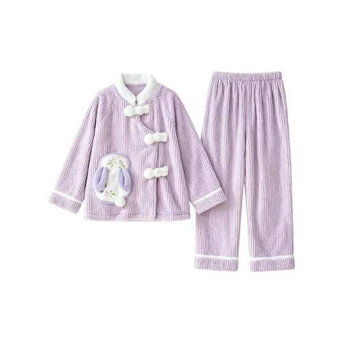 O'MESIK Фиолетовый Женские Пижамные Комплекты