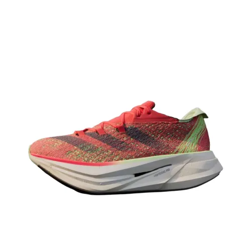 Adidas Adizero Prime X 2,0 Амортизация Поддержка Низкий Топ Карбоновая Плита Беговые Кроссовки Унисекс Красный