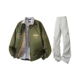 Армейский зеленый + светло-серый [брюки]