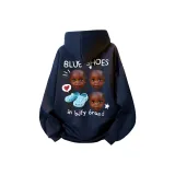 Темно-синий с флисовой подкладкой, утолщенный