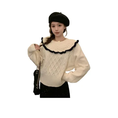 REMOULD Экрю Женская Трикотажная