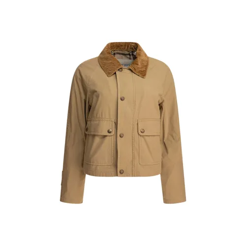 Burberry SS25 Куртки и Пальто Женские Бежевые