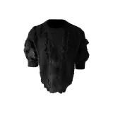 Чёрный [Ручная потёртость]