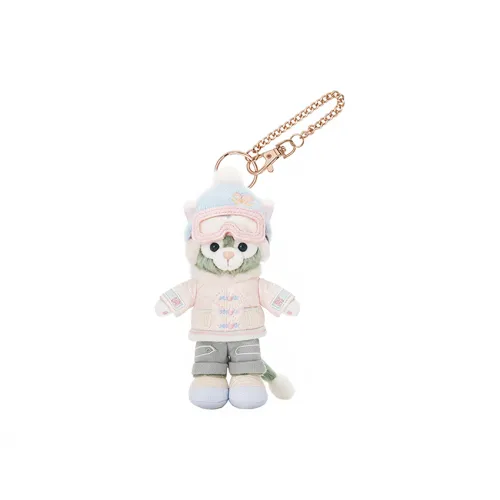 Disney x DISNEYLAND Duffy and Friends Icy Snow Buddy Коллекция Джелатони Плюшевый Подвеска 13,5 см Длина Корпуса
