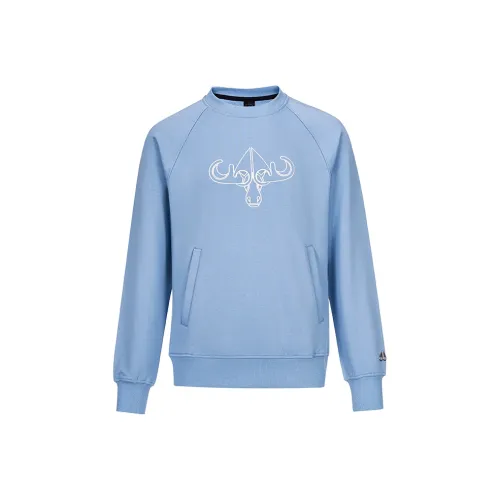 Moose Knuckles Толстовка Мужская Серый Синий