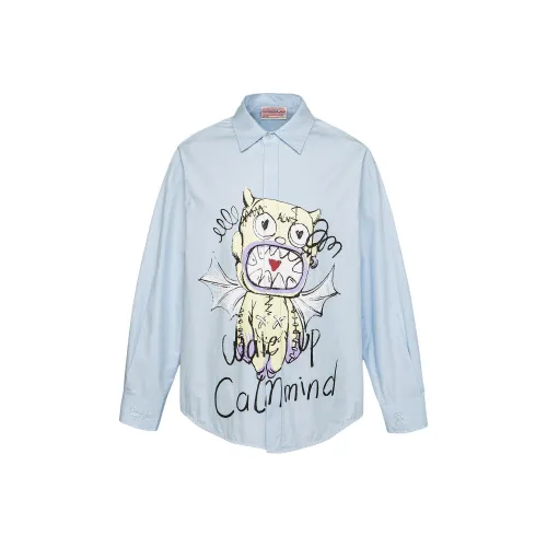 CALMMIND Синий Унисекс Рубашки