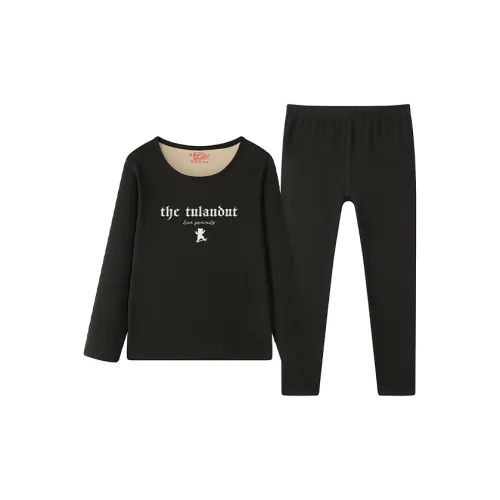 TULANDUO Черный Женский Термокостюм