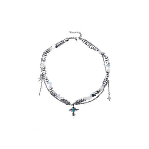 FOREVER MELODY Ожерелья из титанового сплава Унисекс