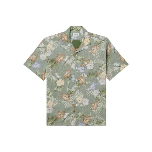 Hartford Зеленые Мужские Рубашки