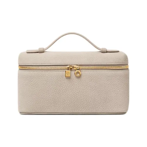 Loro Piana ExtraPocket Телячья кожа Сумка через плечо Женская Миндально-белая