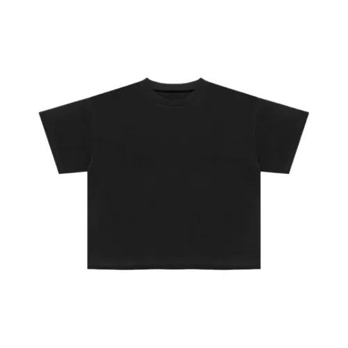 YEEZY Fw25 Черный Унисекс T-рубашки