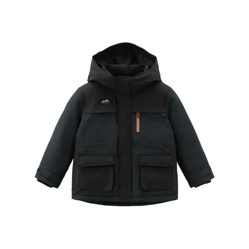 DAVE BELLA Carbon Black [3A Антибактериальный Бархат Тройная защита] KIDS Пуховики