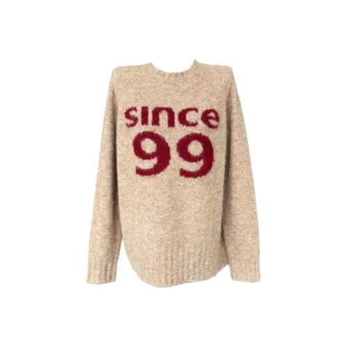 ADXKM Хаки Буква Женская Трикотаж