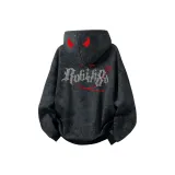 Черный (с флисовой подкладкой и утепленный)