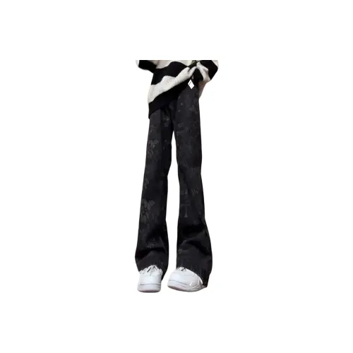 SIL VITIN Черные Унисекс Джинсы