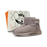 Коричневый с флисовой подкладкой